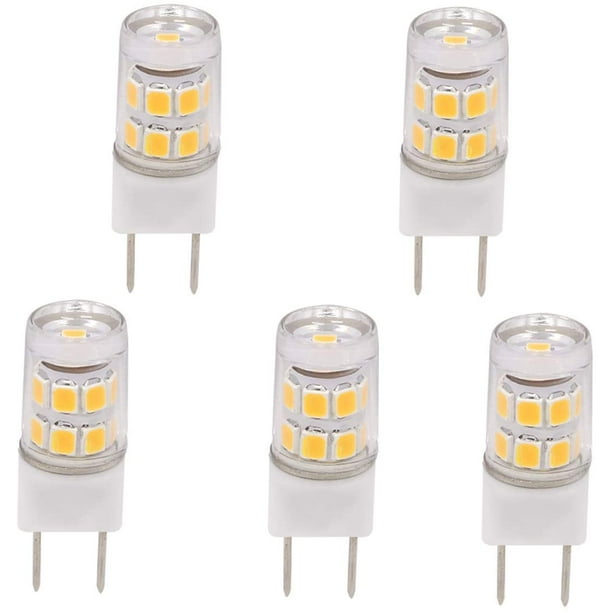 LXcom G8 LED Bulb Dimmable 5W Light Bulbs 40W Halogen Bulb Replacement Warm White 3000K T4 JCD Type G8 Bi-Pin Base for Kitchen Under Cabinet Counter Lighting 4 Pack AC110V LXcom G8 LED Bulb Dimmable 5W Light Bulbs 40W Halogen Bulb Replacement Warm White 3000K T4 JCD Type G8 Bi-Pin Base for Kitchen Under Cabinet Counter Lighting 4 Pack AC110V